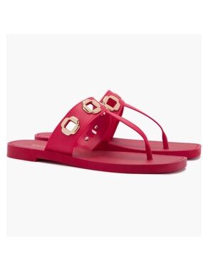 NEW Larroude Milan Sandal in Scarlet Size 8/9